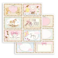 Stamperia Double-Sided Cardstock 12"X12"-6 Cards, Day Dream