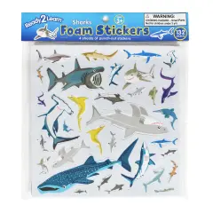 Foam Stickers Sharks