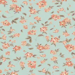 1 Yard Sage Cey Ditsy Floral Print Sublimation Fabric Lightweight Soft 58/59 Inches Wide SAGE