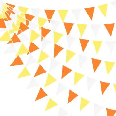 Orange Yellow White Triangle (Orange Yellow White)