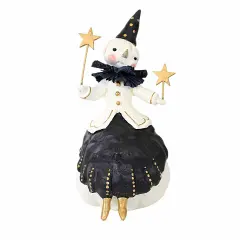 Dee Harvey 9.75 In Stargazer Halloween Figurine , Lightweight Halloween Decor Halloween Black