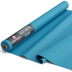 Exquisite Plastic Table Cover Roll &ndash; 40" x 300' Disposable Tablecloth Roll &ndash; Premium Thick 0.5 MIL Plastic Banquet Roll &ndash; Party Table Cover Roll for Events & Catering Turquoise