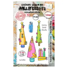 AALL And Create A7 Photopolymer Clear Stamp Set-Merry Little Things