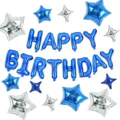 16 Inch Happy Birthday Balloon Banner