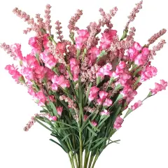 10Pcs Artificial Flower Bulk Spring/Summer Flowers Wedding Party Vase