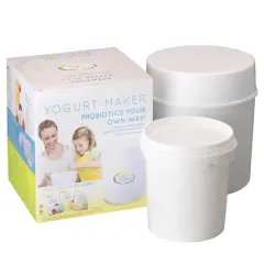 Yogotherm Deluxe - Homemade Yogurt Maker Certified Halal & Kosher - Gluten-Free & 100% Natural
