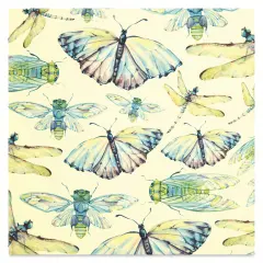Elan Transfers Overglaze Decal Sheet - Cicadas