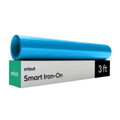 Cricut Smart Iron on, Ocean Blue - 13 in x 3 ft(1)