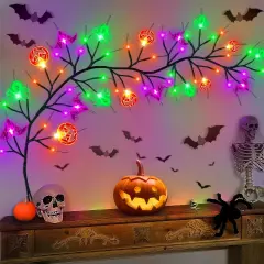 [Timer] Lights 6 FT 54 LED Halloween Decor