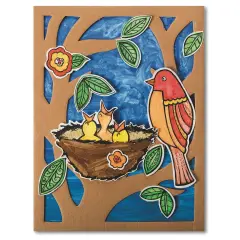 Paint-a-Dot&trade; Nest of Baby Birds Craft Kit (Pack of 24)