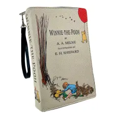 Beige Pooh Book Handbag Clutch - Crossbody Bag - A.A. Milne