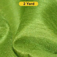 Shantung Satin Fabric 60" Wide Satin Dupioni Silk, Multiple Colors Avocado