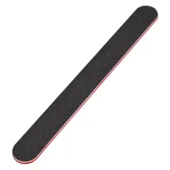 Zodaca Nail File Sandpaper, Black/ Red