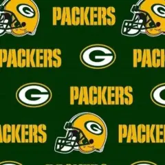 Licensed NFL Green Bay Packers Cotton 6317-D Fabric by the Yard