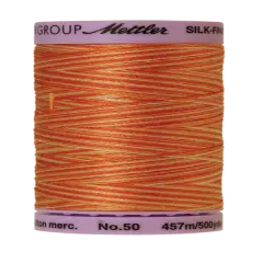 Rust Ombre (9085-9834) | Silk-Finish Cotton Multi 50wt (457M / 500Y) | Mettler Thread