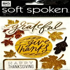 Me & My Big Ideas Give Thanks Dimensional Stickers