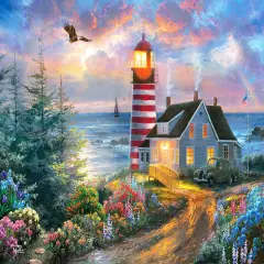 Sunsout A Night Light 500 pc Jigsaw Puzzle 69450