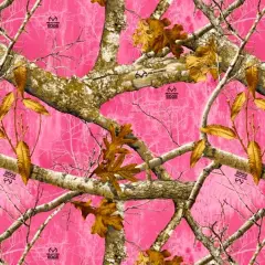 Realtree Edge&reg; Colors Flamingo Pink Camouflage Digital Cotton Fabric by David Textiles | By The Yard | Sewing and Crafting | 44 inches wide
