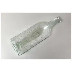 13" x 5.5" x 2" Snowman Bottle Slump Glass Fusing Kiln Mold