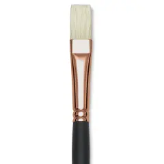Blick Masterstroke Interlocking Bristle Brush - Flat, Long Handle, Size 8