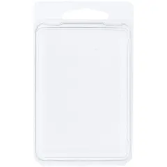 Collecting Warehouse Clear Plastic Clamshell Package / Storage Container, 3.4375" H x 2.375" W 0.9375" D