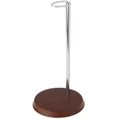 Bard's 54-0055 Chrome and Wood Doll Stand, Fits 22 to 32 inch Slim Waist Dolls, Waist is 1.75 to 2.25 inches Wide