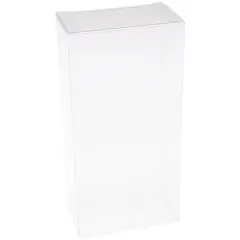 Plymor Clear Folding Action Figure Storage / Display Protector Box, 2.75" W x 1.75" D x 5.5" H, fits 4.25" -5" Figures