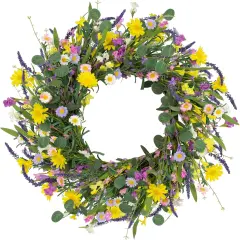 Spring Wreaths for Front Door Artificial Wreath