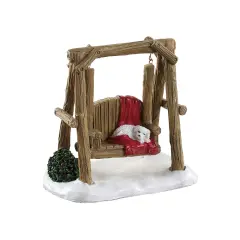 Lemax Rustic Log Swing