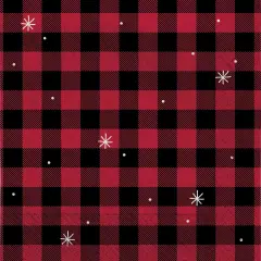 Warm & Cozy Holiday Paper Luncheon Napkins - 40ct