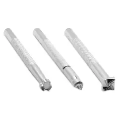 Realeather Geometric Stamp Set - Set of 3