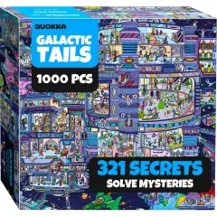 1000 Pcs Jigsaw Puzzle for Adults | Galactic Tails