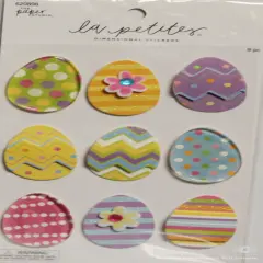 La Petites Easter Eggs Dimensional Stickers