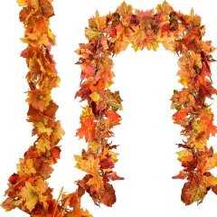 pack Fall Garland Maple Leaf Garland