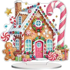 Christmas Diamond Art Tabletop Painting Kit