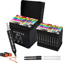 Dual Tip Alcohol Based Art Marker for Artists