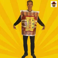 Oscar Mayer Weiner Pkg Adult Costume Relish in the Halloween Spirit