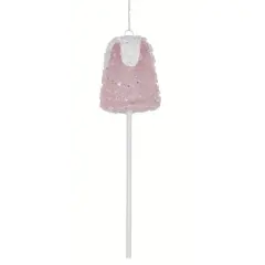 10" Pink Gumdrop Lollipop Ornaments (Set of 3)