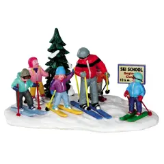 Lemax Ski School Figurines