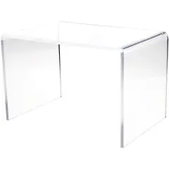 Plymor Clear Acrylic Rectangular Display Riser