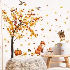 Fall Maple Tree Wall Decals