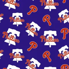 Licensed MLB Philadelphia Phillies 60271 Cotton Fabric by the Yard
