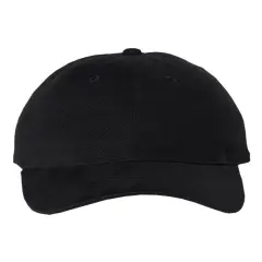 Valucap&reg; Heavy Brushed Twill Unstructured Cap Black