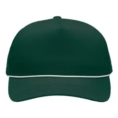 Sportsman&reg; Five Panel Rope Heritage Fit Cap Forest Green