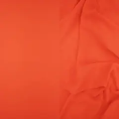 1 Yard Wool Dobby Solid Woven Fabric Soft Textured Drapery Upholstery 57/58" Width ORANGE DK