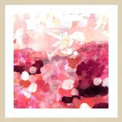 Pink Balloons by Circle Art Group Wood Framed Wall Art Print