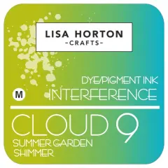 Lisa Horton Crafts Interference Ink Pad -Summer Garden Shimmer