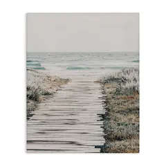 Stupell Industries Rugged Beach Path Canvas Wall Art Design by LSR Design Studio