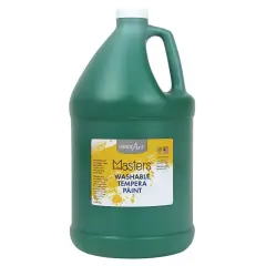 Little Masters&reg; Washable Tempera Paint, Green, Gallon