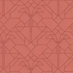 Red Bright April Showers & Coonley Tulip Cotton Wideback Fabric per yard